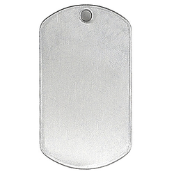 Známka identifikační DOG TAG US NEREZ STŘÍBRNÁ