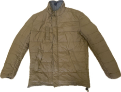 Bunda SNUGPAK hnědá/ zelená vel.L  míírně použitá cca 182/100 + vak