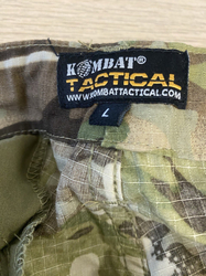 Kalhoty multicam Kombat tactical vel. L mírně použité rip-stop