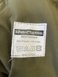 Kalhoty multicam Kombat tactical vel. L mírně použité rip-stop