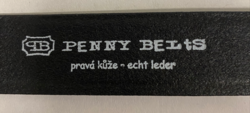 Kožený opasek originál AČR vycházkový šířka cca 3cm Penny Belts 81-90 cm
