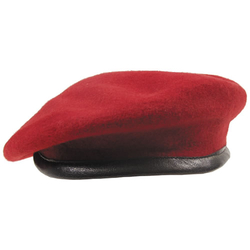 Baret COMMANDO korálově ČERVENÝ