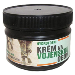 Krém na boty hydrofobní ECWCS 250g černý ukončená expirace původní cena 160 Kč