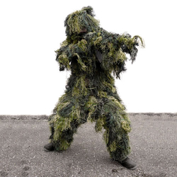 Převlek maskovací GHILLIE SUIT WOODLAND 4ks