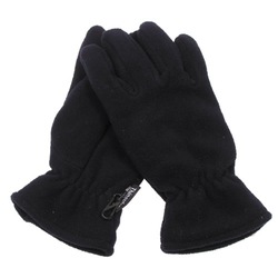 Rukavice prstové fleece Thinsulate™ ČERNÉ