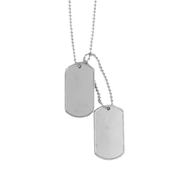 Známky identifikační US "DOG TAG"  ORIGINAL