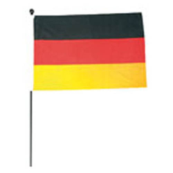 Vlajka na tyčce německá SRN