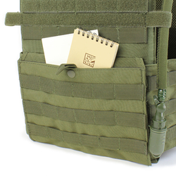 Vesta lehká GUNNER MOLLE nosič plátů ZELENÁ