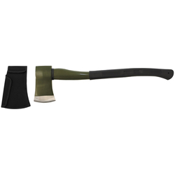 Sekera DELUXE FIBERGLASS 61cm s gumovou rukojetí ZELENÁ