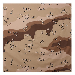 Šátek 55 x 55 cm 6-COL DESERT CAMOUFLAGE