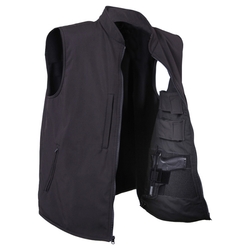 Vesta CONCEALED CARRY softshell ČERNÁ