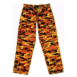 Kalhoty BDU ORANGE CAMO