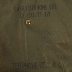 Telefon polní US "EE8" v plátěném pouzdře orig.