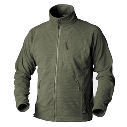 Mikina funkční fleece ALPHA TACTICAL ZELENÁ