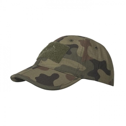 Čepice baseball suchý zip FOLDING® rip-stop PL WOODLAND