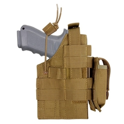 Pouzdro pistolové MOLLE glock oboustranné COYOTE BROWN