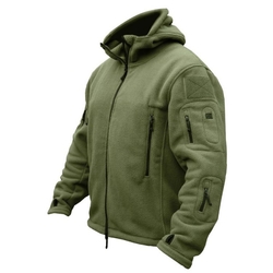 Mikina FLEECE RECON s kapucí ZELENÁ