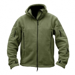 Mikina FLEECE RECON s kapucí ZELENÁ