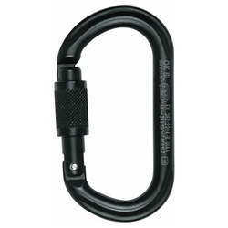 Karabina OK s pojistkou SCREW-LOCK ČERNÁ