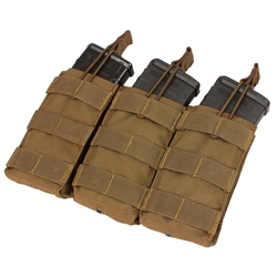 Sumka MOLLE trojitá na zásob. 3xM4 otevřená COYOTE