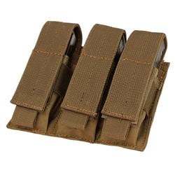 Sumka MOLLE trojitá na zásobníky M9 COYOTE BROWN