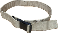 Opasek svrchní béžový cca 80-120 cm šířka 5,5 cm použitý Belt Trousers desert coyote
