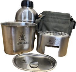 Sada na vaření s obalem PATHFINDER Cooking Set ORIGINAL mírně použito původně 2000,- Kč
