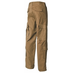 Kalhoty US střih ACU rip-stop COYOTE BROWN