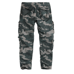 Kalhoty AIRBORNE SLIMMY BLACK CAMO