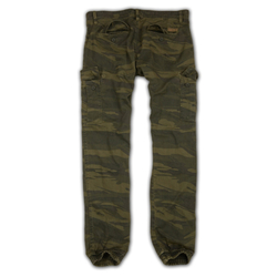 Kalhoty BAD BOYS GREEN CAMO