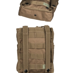 Pouzdro velké vertikální MOLLE DARK COYOTE