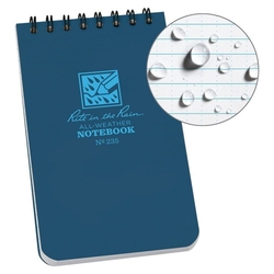 Blok voděodolný RITE IN THE RAIN Notebook malý MODRÝ