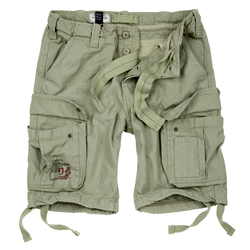 Kraťasy AIRBORNE VINTAGE SVĚTLE ZELENÉ