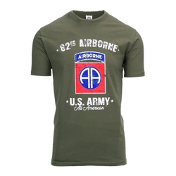 Triko 82nd AIRBORNE ZELENÉ