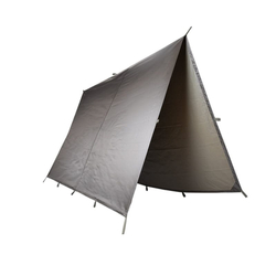 Plachta s poutky TARP 3x3m víceúčelová ZELENÁ