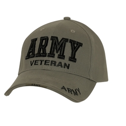Čepice DELUXE ARMY VETERAN baseball ZELENÁ