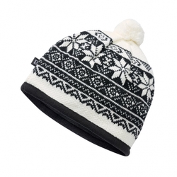 Čepice pletená SNOW CAP BÍLÁ