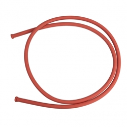 Hadice gumová červená pro irigační soupravu-klistýr délka 1,5 m