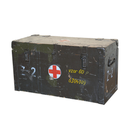 Bedna dřevěná zdravotní Z-2 / VB / VET-2 použitá II jakost