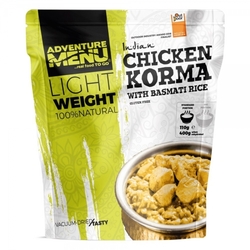 Kuře KORMA s rýží basmati PORCE 110g/400g - dehydrované hotové jídlo