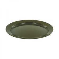 Talíř mělký plastový 24 cm ZELENÝ
