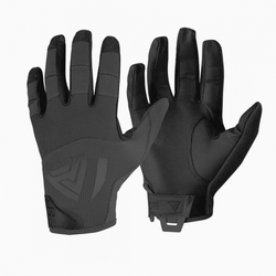 Rukavice HARD GLOVES kožené ČERNÉ