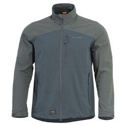 Bunda ELITE LIGHT softshell ŠEDO/MODRÁ