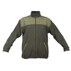 Mikina FLEECE se zipem SK ZELENÁ použitá