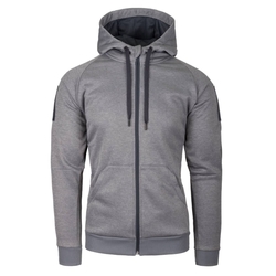 Mikina URBAN TACTICAL HOODIE ŠEDÁ MELANŽ