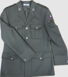 Originál sako vycházkové AČR vz.97 ZELENÉ vel.176/78-96