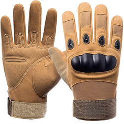 Kvalitní taktické rukavice s ochranou kloubů coyote (L-XL) původně 499 Kč