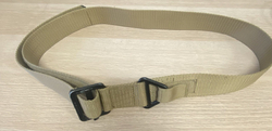 Opasek taktický, kovové spony, masivní provedení, vel. cca 110-120 cm použitý