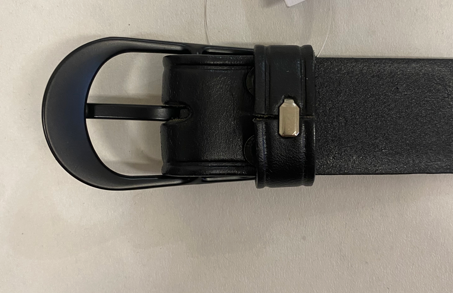 Kožený opasek originál AČR vycházkový šířka cca 3cm 81-90 cm