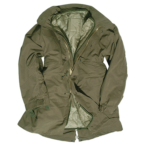 Bunda US M-51 FISHTAIL s vložkou ZELENÁ
